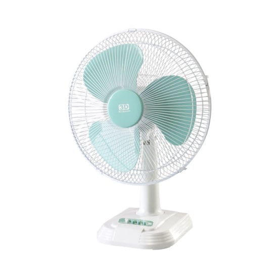 3D DF40CW Cheerful Wind Desk Fan Avocado Green Ansons