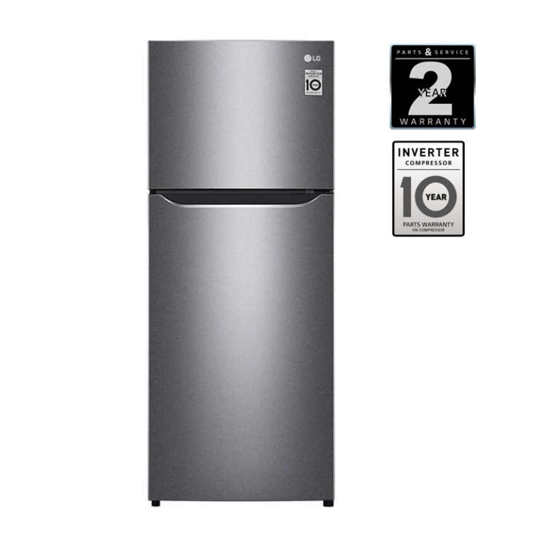 LG Refrigerator Two Door Top Freezer 7.2 cu.ft GRB202SQBB Ansons