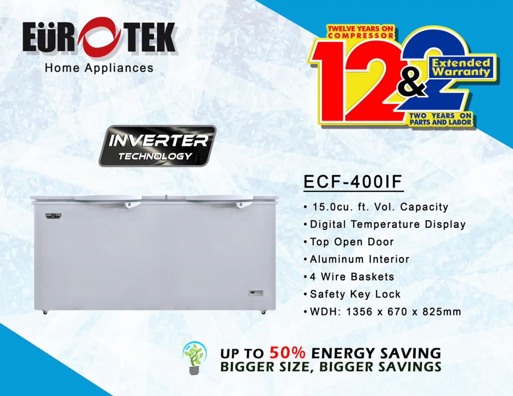 Eurotek ECF400IF 15 cu.ft. Chest Freezer Ansons