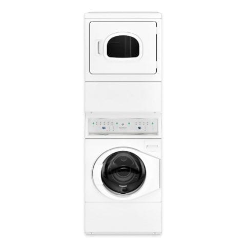 Speed Queen LTLE5ASP543NW23 10.5 kg. Stacked Washer & 10.5 kg. Gas Dryer