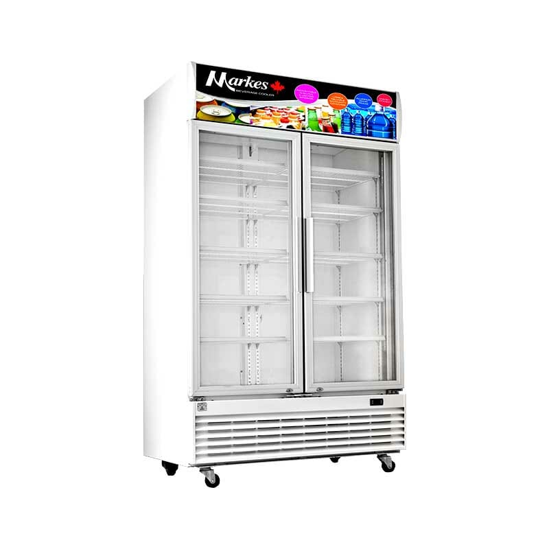Markes MSR2-400D 14.1 cu.ft. 2 Door Beverage Cooler