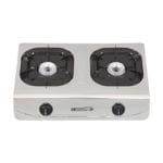 La Germania G-560X INOX Double Burner Gas Stove
