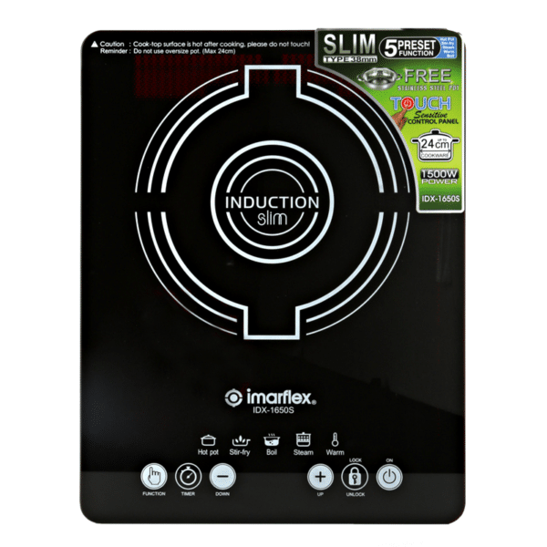 Imarflex IDX1650S Induction Cooker Slimtype Ansons