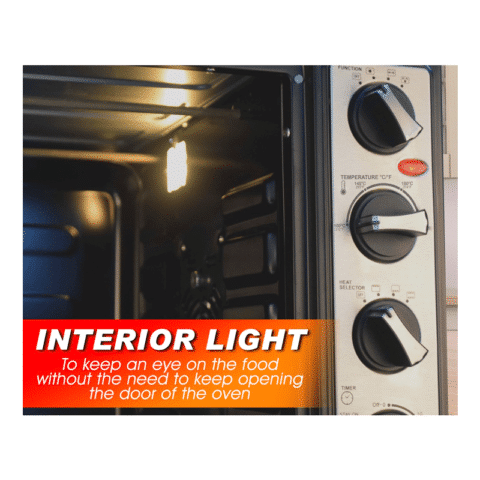 Imarflex IT-480CRS 48 Liters 3 in 1 Convection & Rotisserie Oven - Image 5