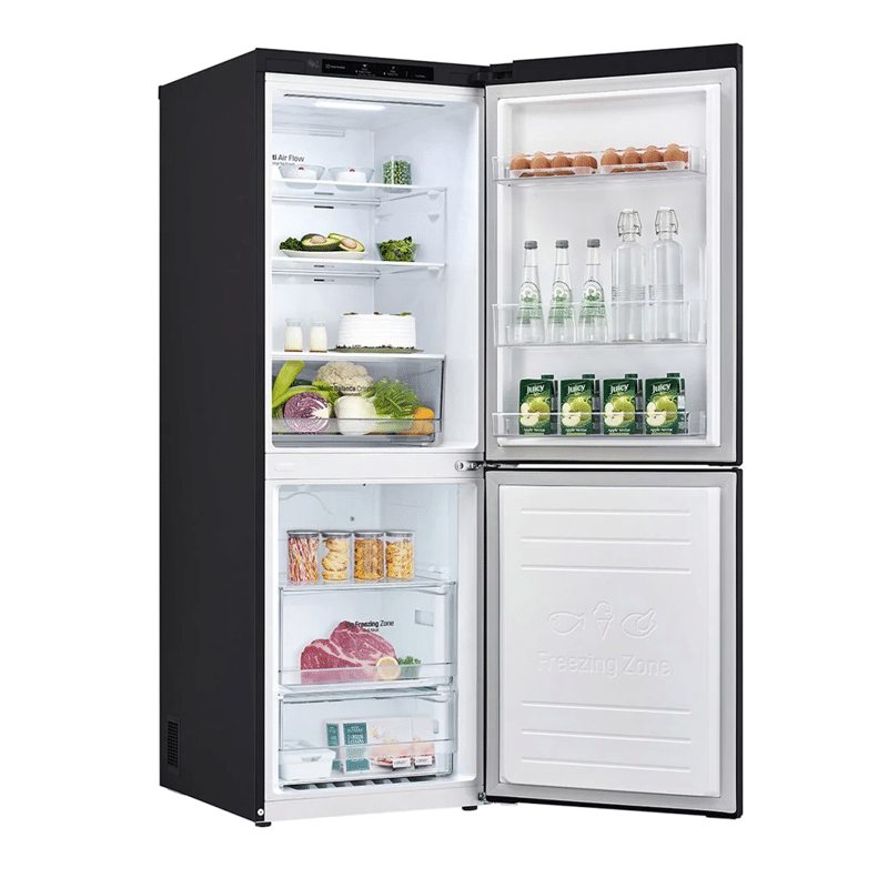 LG Refrigerator Two Door Bottom Freezer 11.8 cu.ft GR-B369NQRM - Image 6