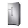 samsung rs54n3103sl tc 19.6 cu ft side by side refrigerator