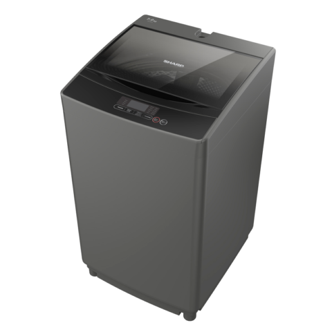 Sharp ES-JN07A9 (GY) 7.0 kg. Top Load Washing Machine