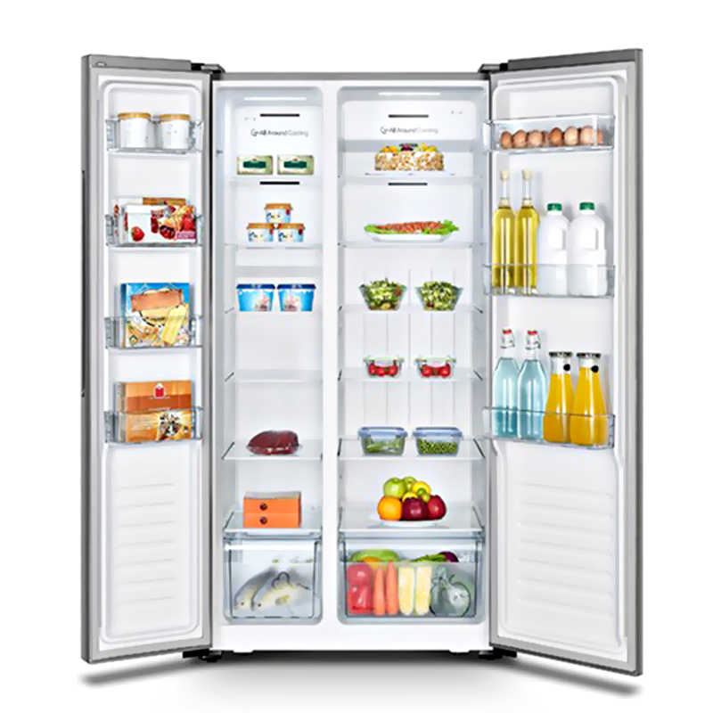HISENSE REF SIDE BY SIDE FRIDGE 516 LITRES 67 WSI ubicaciondepersonas
