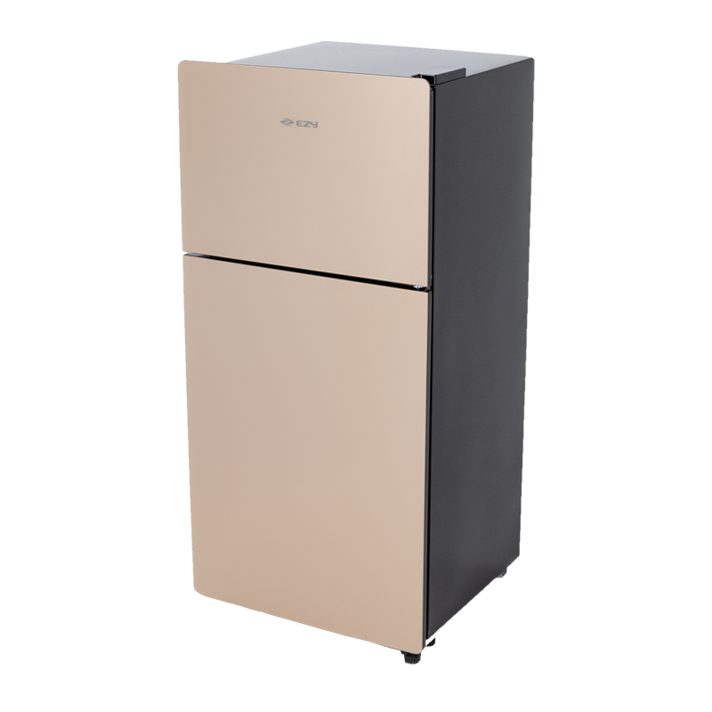 EZY EZ-127 4.5 cu.ft. Two Door Gold Refrigerator - Image 4
