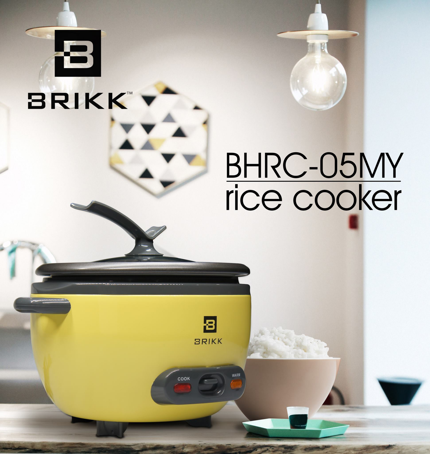 Brikk BHRC05MY 5 cups Rice Cooker Ansons