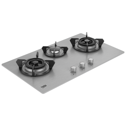 Beko HIEW73242SOX 75cm Gas Built-in Hob - Image 2