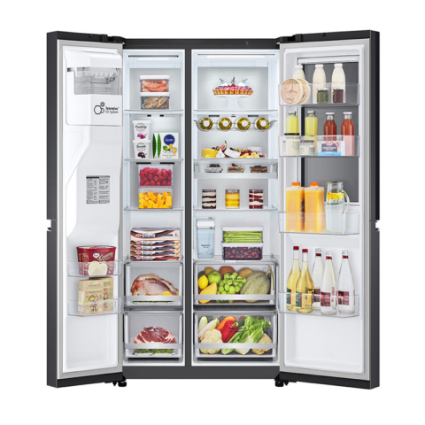 LG Refrigerator Side by Side 23.8 cu.ft RVS-X238MC - Image 4