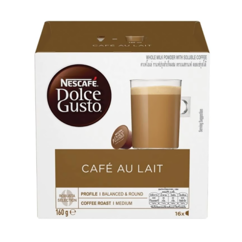Nescafé Dolce Gusto NDG22 Au Lait Coffee Capsules