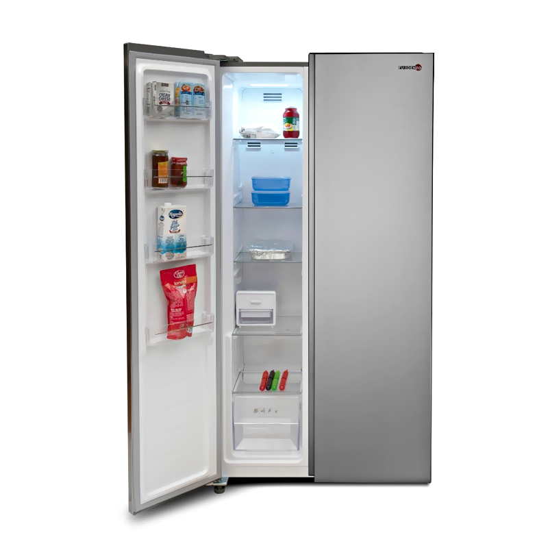 Fujidenzo ISR-17SS 17.0 cu.ft. Side by Side Refrigerator - Image 2