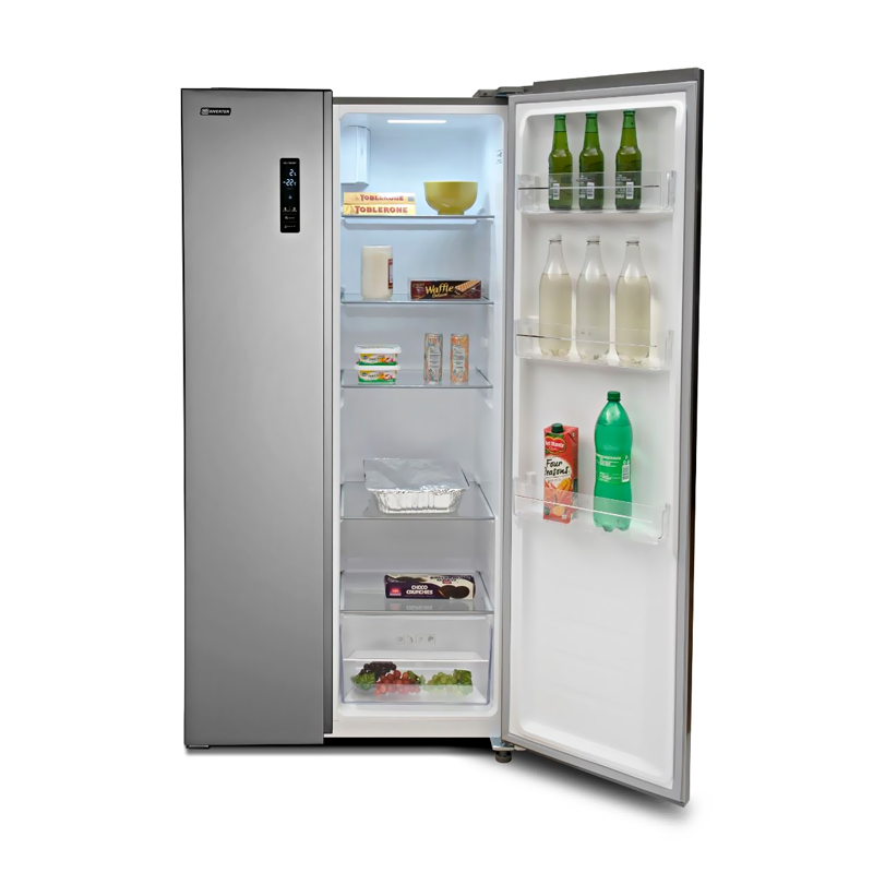 Fujidenzo ISR-17SS 17.0 cu.ft. Side by Side Refrigerator - Image 3