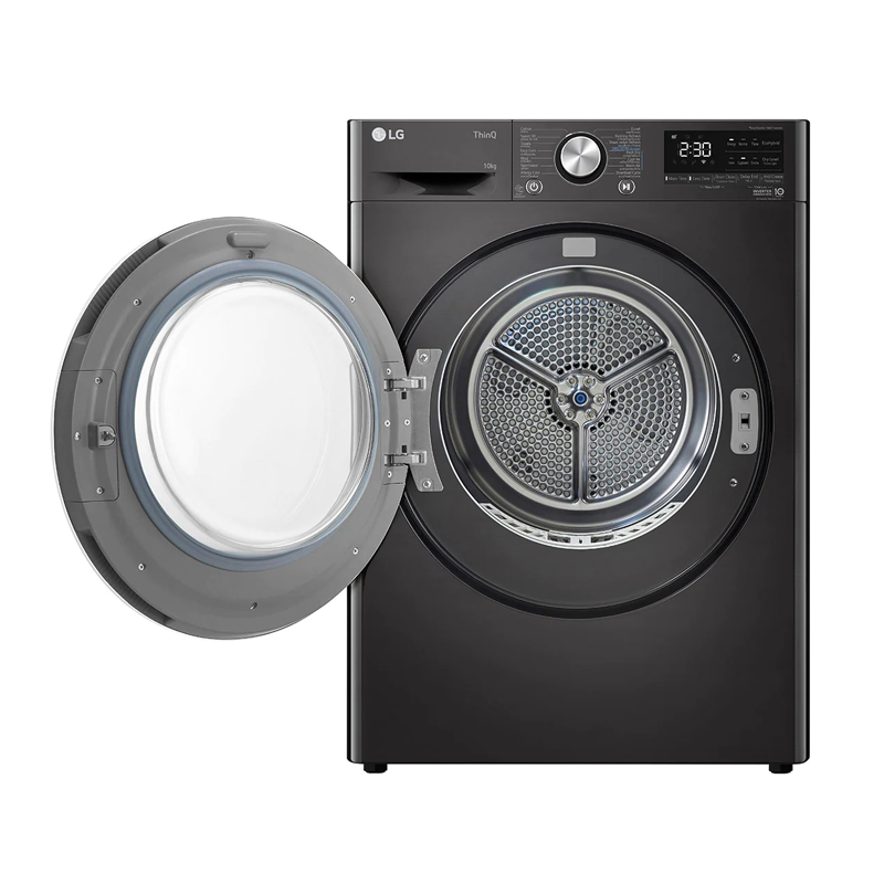 LG 10kg Heat Pump Front Load Dryer RV10VHP2B - Image 2