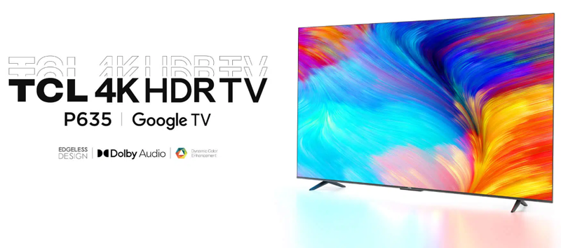 TCL TV DLED GOOGLE TV 65 » UHD- EDGELESS DESIGN / TCL_65P635 - FEX