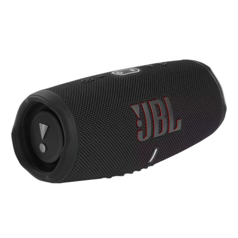 JBL Charge 5 Black Waterproof Wireless Bluetooth Speaker - Image 2