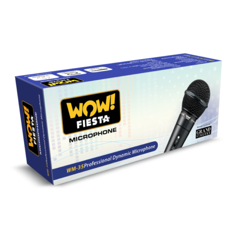 WOW! Fiesta WM-35 Professional Dynamic Microphone - Image 2