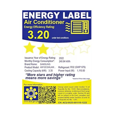 Samsung AW12CGHLAWKNTC 1.5 HP Window Type Compact Airconditioner - Image 6