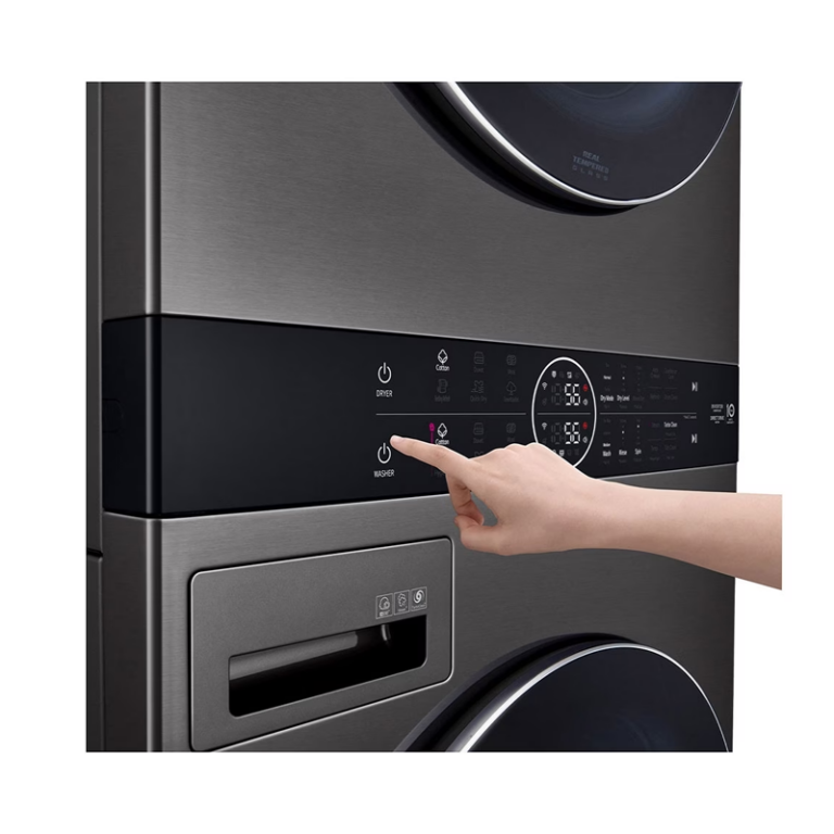 LG Wash Tower 21kg/17kg AllinOne Stacked Washer Dryer WT2117NHB Ansons