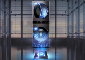 LG Wash Tower 21kg/17kg All-in-One Stacked Washer Dryer WT2117NHB - Ansons