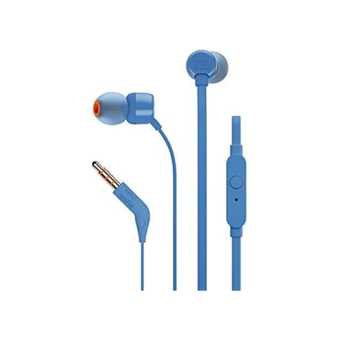 JBL TUNE 110 Blue In-Ear Headphone - Image 3