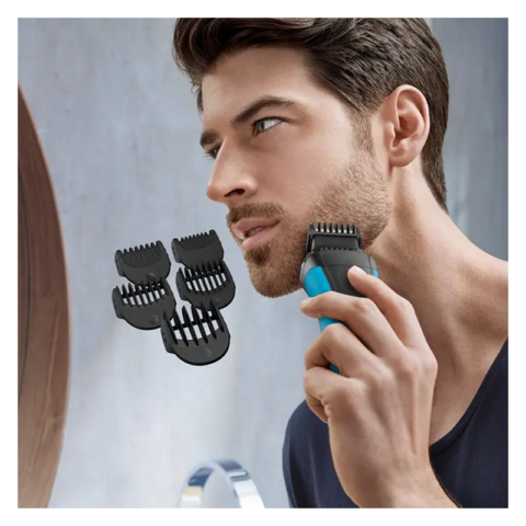 Braun 3010BT Series 3 Wet Dry Shaver with Trimmer Head and 5 Combs - Image 4