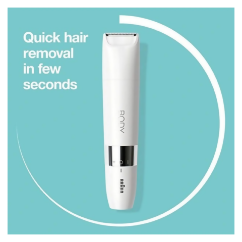 Braun BS1000 Body Mini Trimmer Wet & Dry with Trimming Comb - Image 3