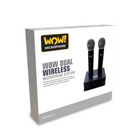 WOW! Fiesta WM-U20 Dual Wireless Microphone - Image 3
