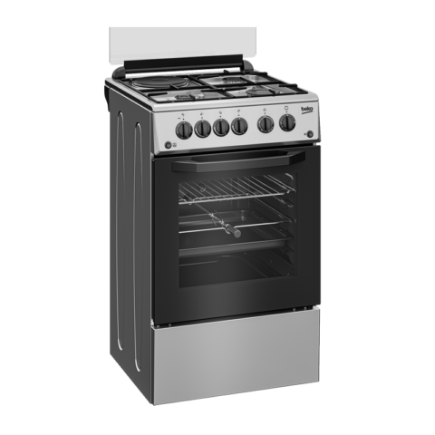 Beko FSGT43110GS 50cm Gas Freestanding Cooking Range - Image 2