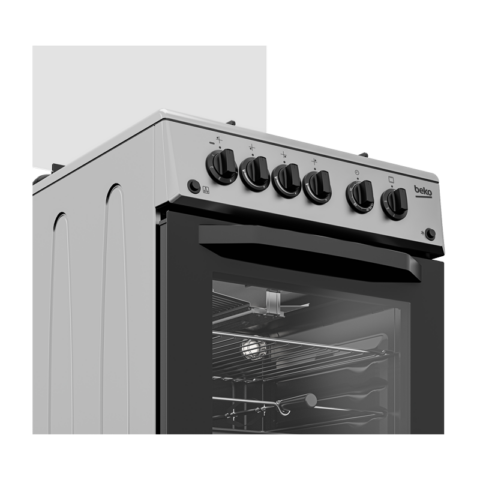 Beko FSGT43110GS 50cm Gas Freestanding Cooking Range - Image 3