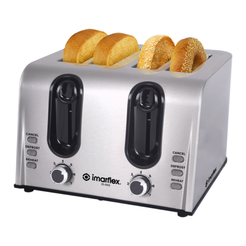 Imarflex IS-94S 4-slice Pop-up Toaster