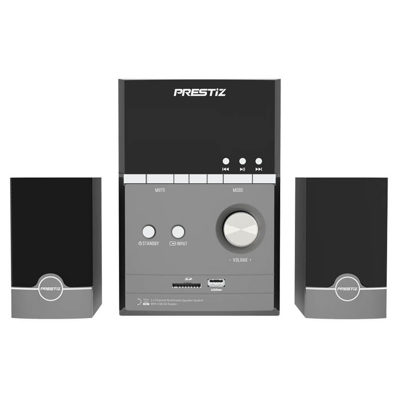 Prestiz HT-3502L 2.1Ch Bluetooth Home Theater Speaker