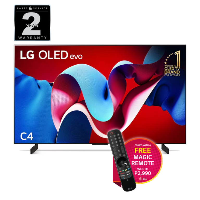 2024 Model LG OLED evo 42in 4K Smart TV OLED42C4PSA Ansons