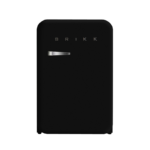 Brikk BRF-130LBK Black 3.2 cu.ft. Personal Retro Refrigerator