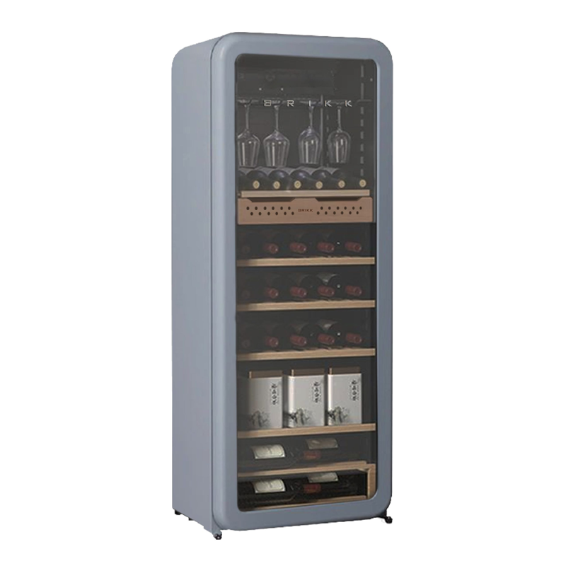 Brikk BHWC208LCG Cool Grey 7.3cu.ft. Retro Wine Chiller (Limited Edition)