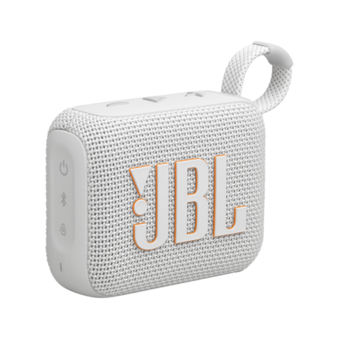 JBL Go 4 Ultra White Portable Waterproof Bluetooth Speaker - Image 2
