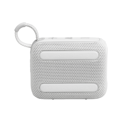 JBL Go 4 Ultra White Portable Waterproof Bluetooth Speaker - Image 3