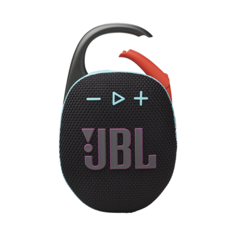 JBL Clip 5 Ultra Black Orange Portable and Waterproof Bluetooth Speaker - Image 3