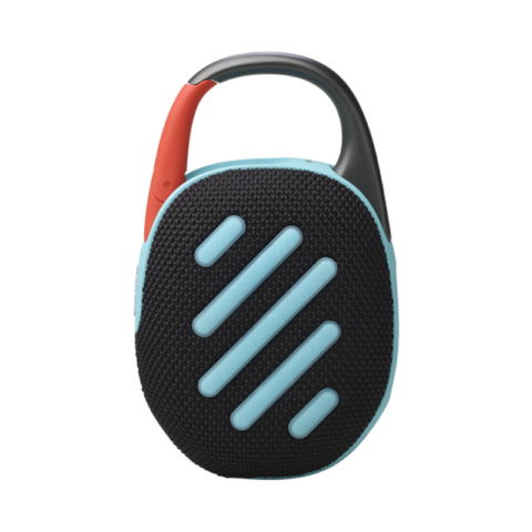 JBL Clip 5 Ultra Black Orange Portable and Waterproof Bluetooth Speaker - Image 4