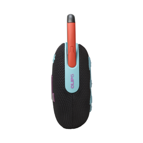 JBL Clip 5 Ultra Black Orange Portable and Waterproof Bluetooth Speaker - Image 6