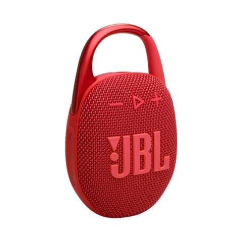 JBL Clip 5 Ultra Red Portable and Waterproof Bluetooth Speaker