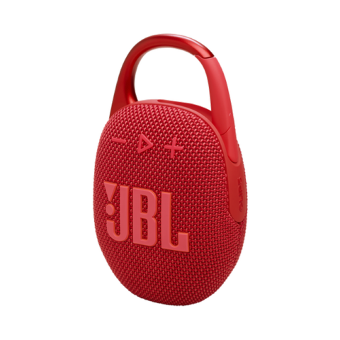 JBL Clip 5 Ultra Red Portable and Waterproof Bluetooth Speaker - Image 2