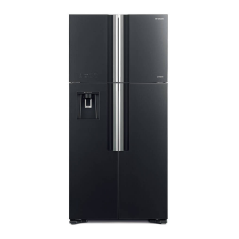 Hitachi R-W660PG7-1GBK 19.1 cu.ft. French Door Refrigerator