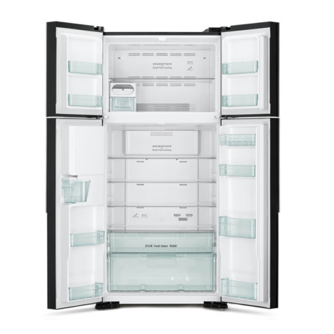 Hitachi R-W660PG7-1GBK 19.1 cu.ft. French Door Refrigerator - Image 3