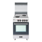 Tecnogas TFE5502FRSS 50cm Electric Cooking Range