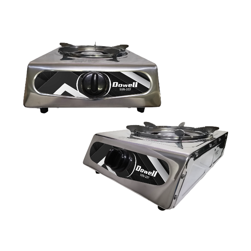 Dowell SSB-237 Single Burner Gas Stove BUNDLE
