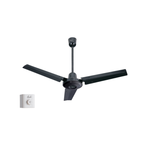 Asahi C-42 42in Ceiling Fan Black - Image 2