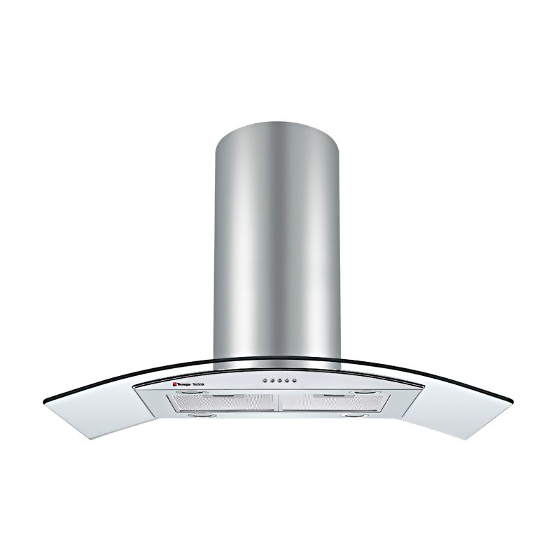Tecnogas TRH9061TGC 90cm Island Chimney Rangehood